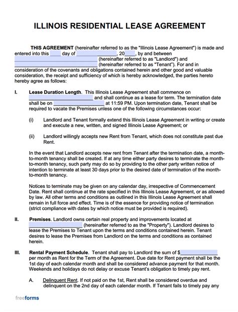 cook county residential lease agreement 2022